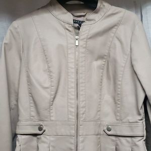 Faux leather jacket